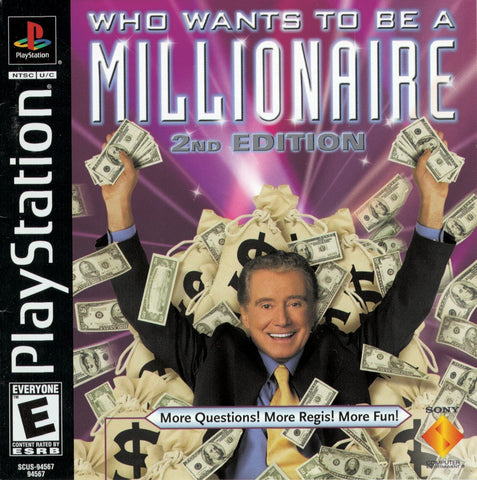 Who Wants To Be A Millionaire 2nd Edition - PS1 (Pre-owned)