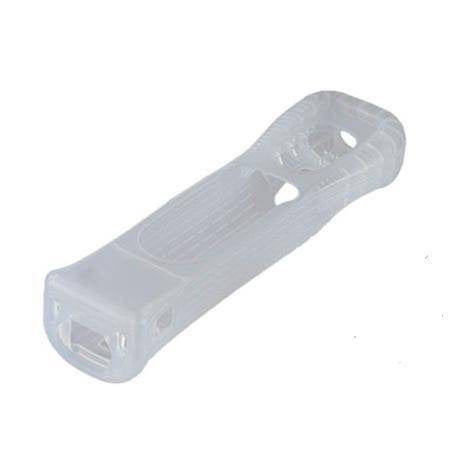 Wii Remote with Motion Plus Adapter Silicone Rubber Sleeve (Clear) - Wii (Pre-owned)