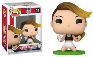 Funko POP! Sports Legends: US Women's National Team White Jersey - Brandi Chastain #11 Vinyl Figure