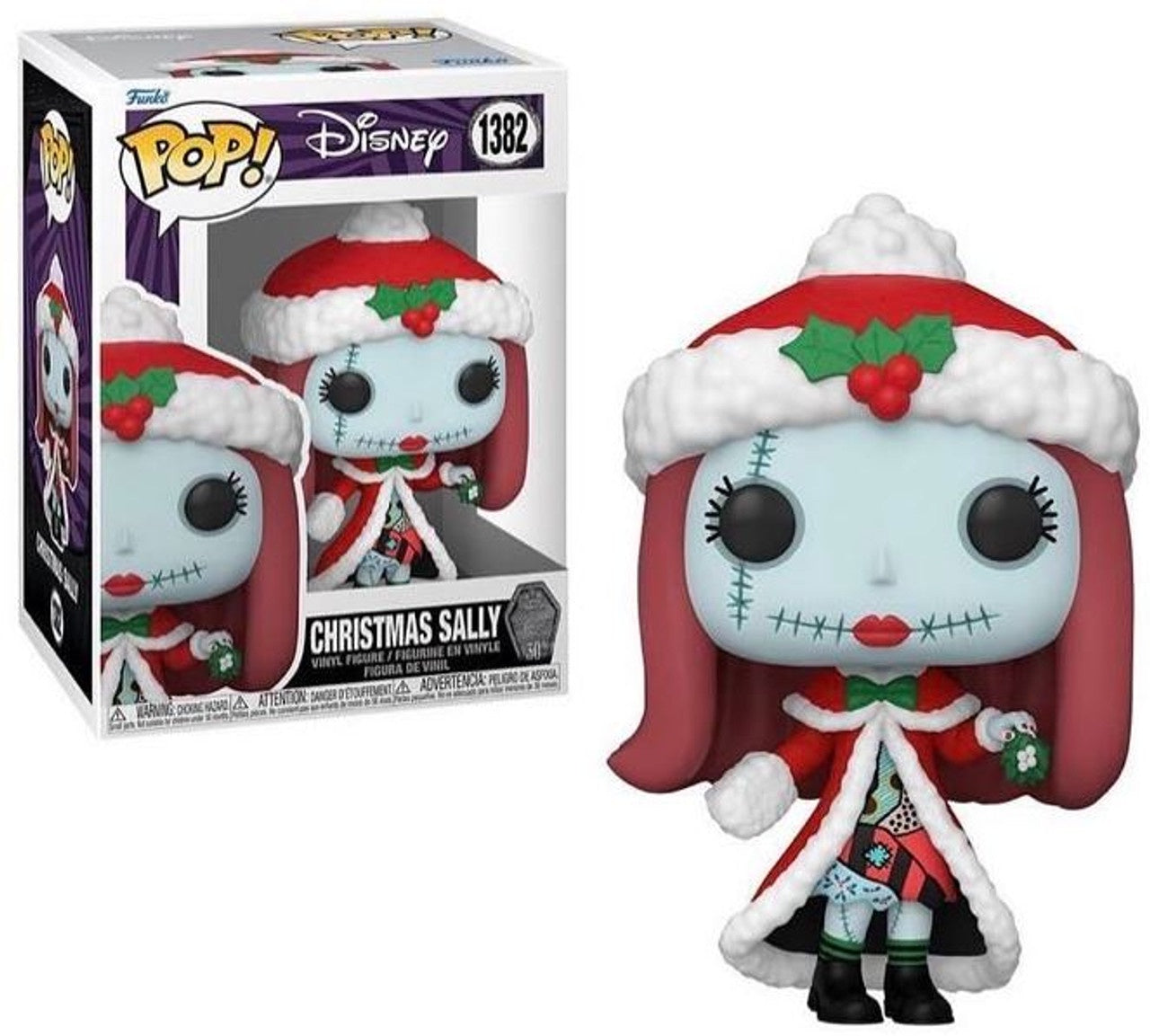 Funko POP! Disney The Nightmare Before Christmas 30th Anniversary - Christmas Sally #1382 Vinyl Figure