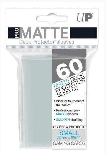 Ultra Pro Small Pro Matte Deck Protector Card Sleeves 60ct - Clear