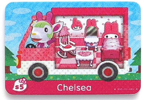 S5 Chelsea Authentic Animal Crossing Amiibo Card - Series Animal Crossing Sanrio Collaboration