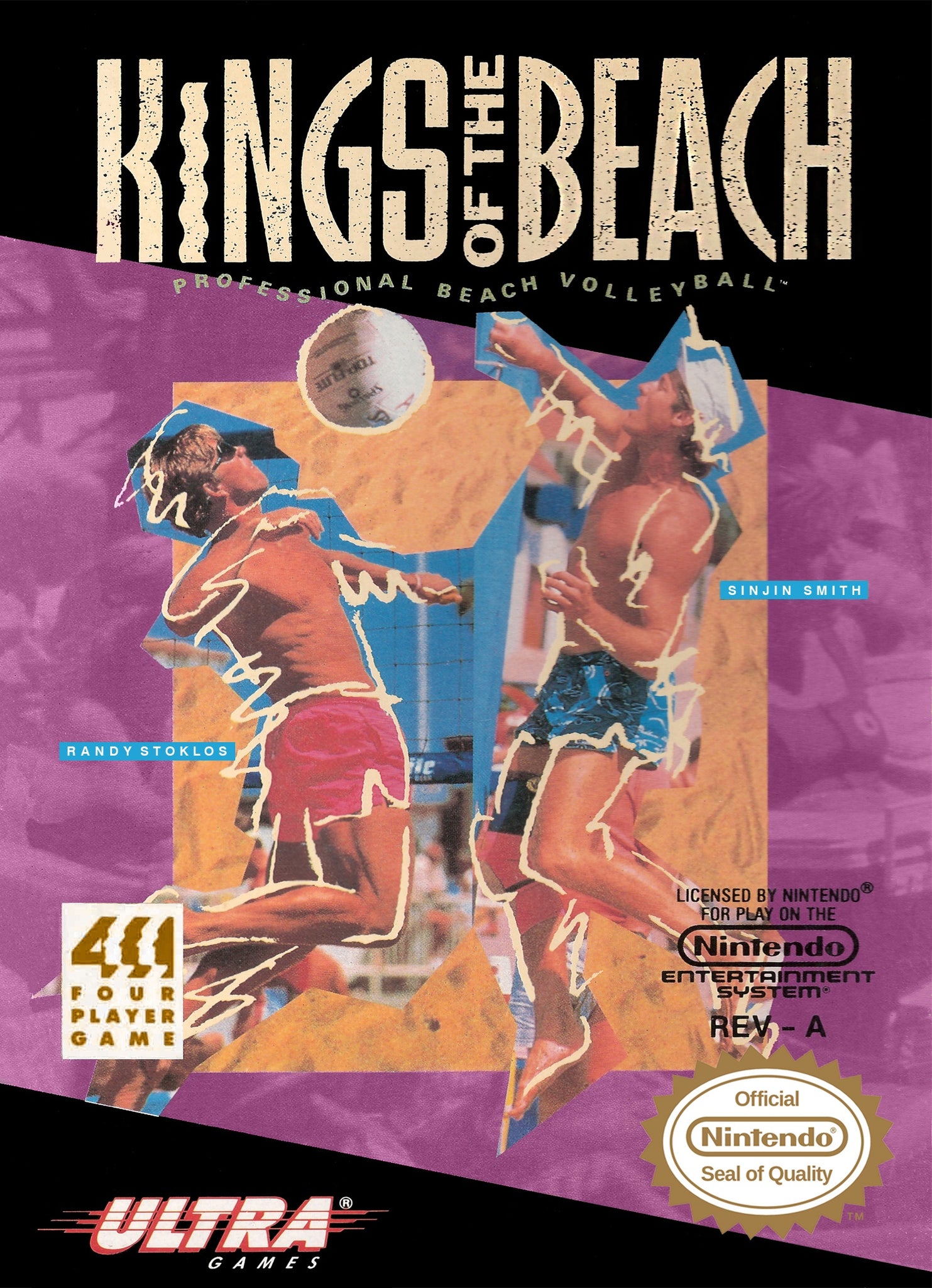 Kings of the Beach - NES (Pre-owned)