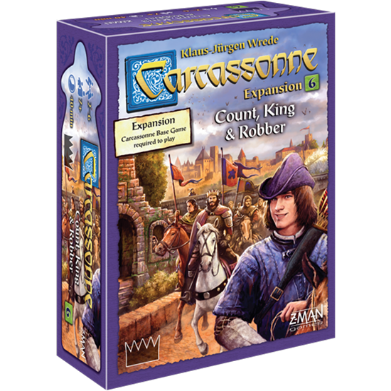 Carcassonne Expansion 6 Count, King & Robber