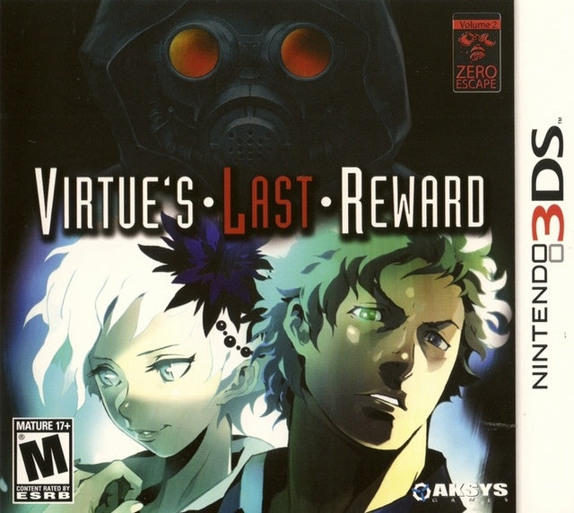 Zero Escape: Virtues Last Reward - 3DS (Pre-owned)