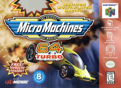 Micro Machines 64 Turbo - N64 (Pre-owned)