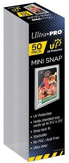 Ultra PRO: UV Mini Snap Card Holders (50ct)