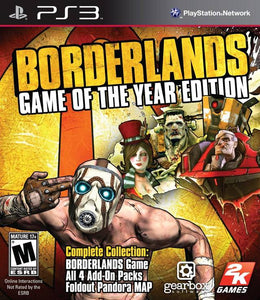 Borderlands Game of the Year Edition - PS3 (Pre-owned)