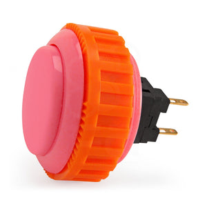 Sanwa Denshi OBSN-30 Solid Colour 30mm Screw-In Pushbutton (Pink)