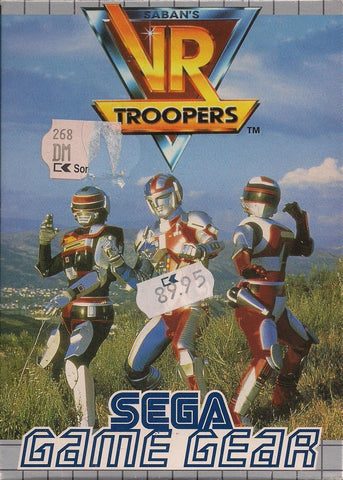 VR Troopers (PAL, Region Free) - Game Gear (Pre-owned)