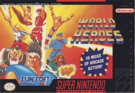 World Heroes - SNES (Pre-owned)