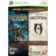 Bioshock & Elder Scrolls: Oblivion - Xbox 360 (Pre-owned)