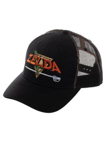 Zelda Precurve Trucker Snapback Sanded Canvas