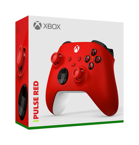 Xbox Wireless Controller (Pulse Red) - Xbox Series X/S/Xbox One/PC/Android/iOS Compatible