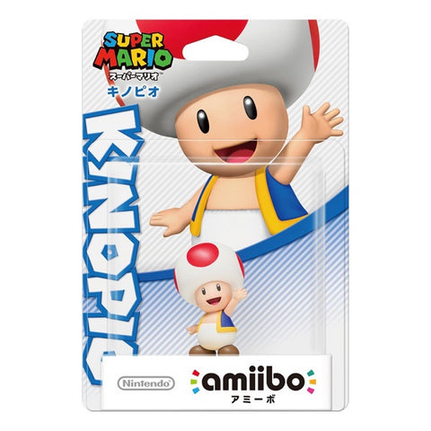 TOAD (KINOPIO) MP10 AMIIBO ACCESSORY (JAPANESE IMPORT) [NINTENDO]