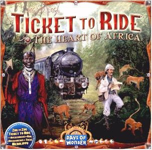 Ticket to Ride: Map #3 - Africa