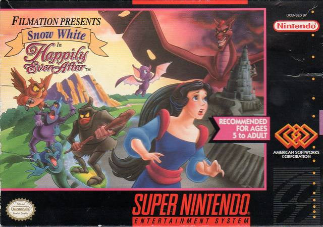 Snow White in Happily Ever After - SNES (Pre-owned)