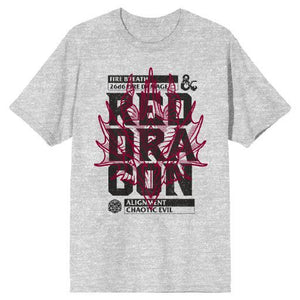 Dungeons And Dragons - Red Dragon Head Tee