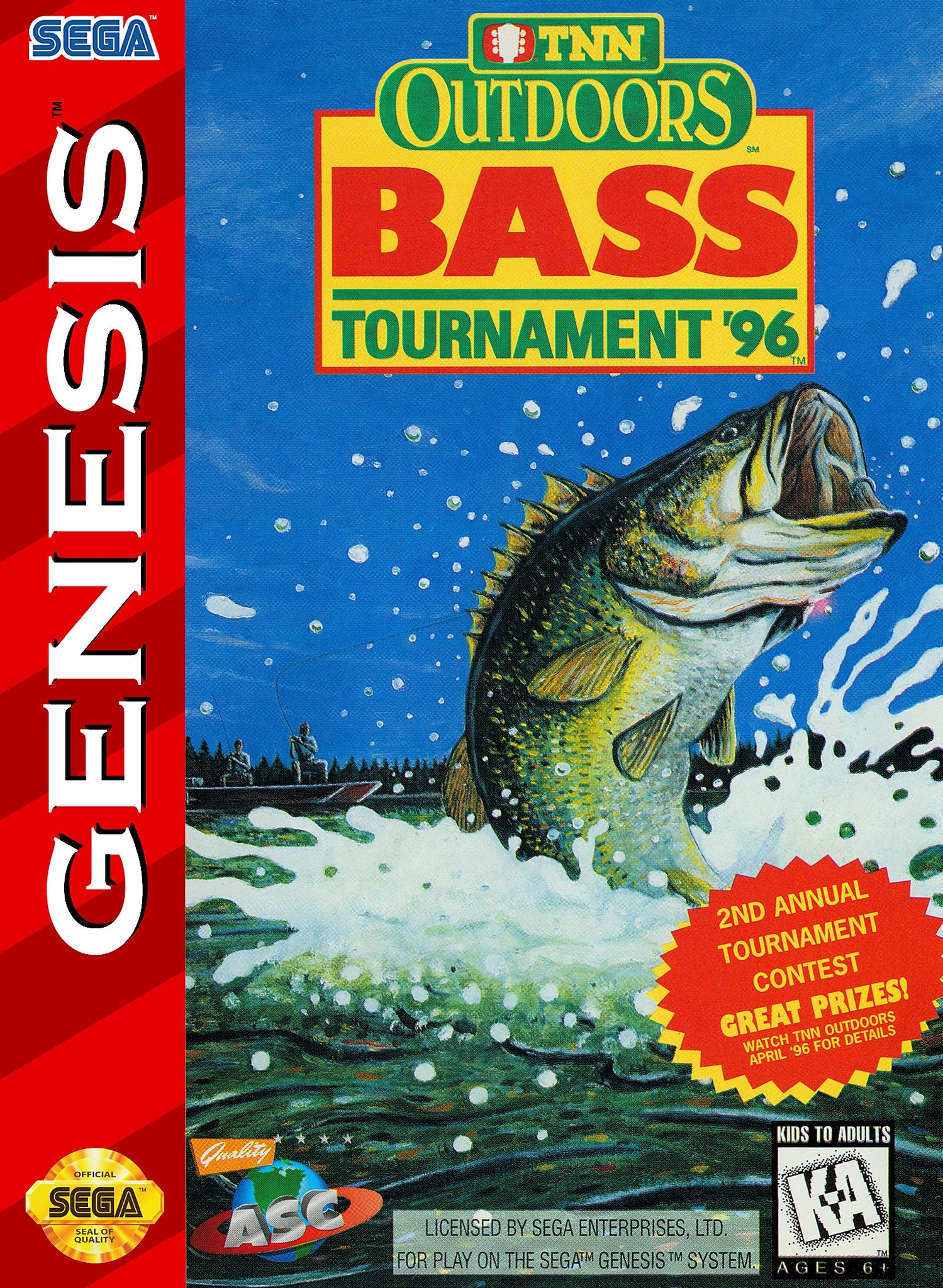 TNN Outdoors Bass Tournament '96 - Genesis (Pre-owned)