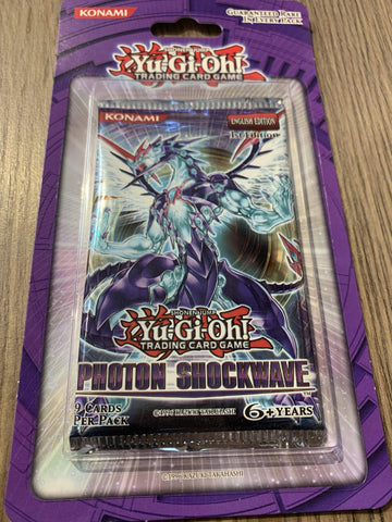 Yu-Gi-Oh! Photon Shockwave Blister Pack 1st Edition