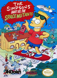 The Simpsons Bart vs the Space Mutants - NES (Pre-owned)
