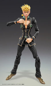 JoJo's Bizarre Adventure Super Action Statue Giorno Giovanna (Black Ver.)