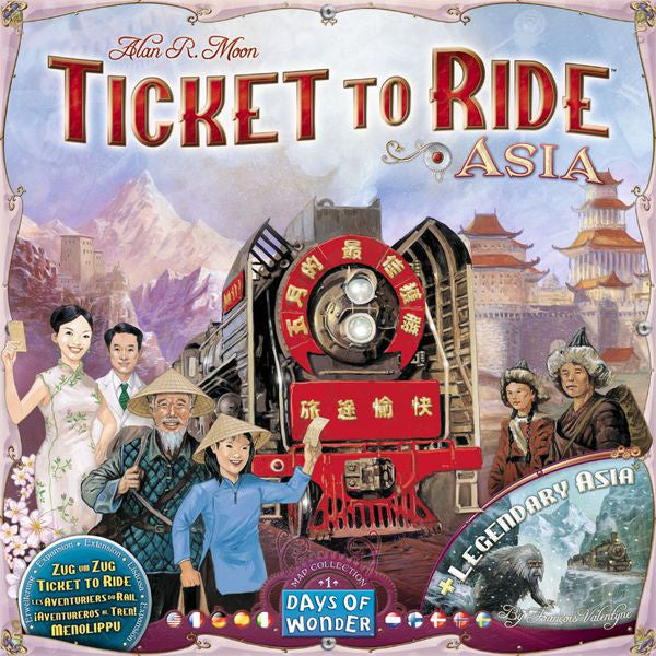 Ticket to Ride: Map #1 - ASIA