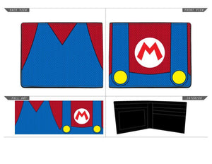SUPER MARIO - Ballistic Nylon Mario suit Up Biflold Wallet