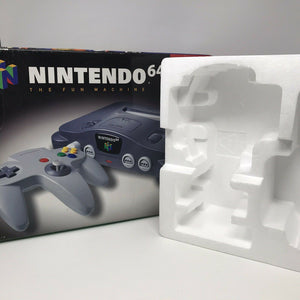 Nintendo 64 N64 Console Box and Styrofoam Only (No System, Accessories or Hardware)