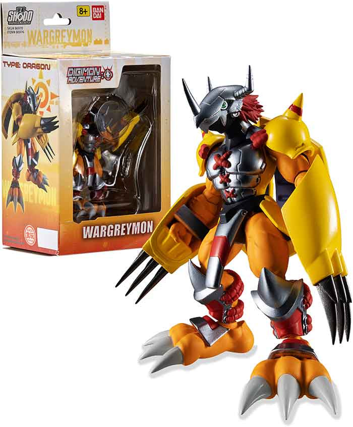 Digimon Adventure Shodo 3.5" Figure - Wargreymon