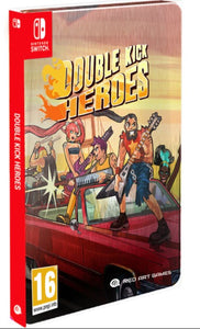 Double Kick Heroes [Steel Book] (PAL Region) [Red Art Game] - Switch
