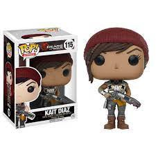 Funko POP! Games: Gears of War - Kait Diaz- #115 Vinyl Figure (Box Wear)