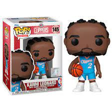 Funko POP! Basketball: Kawhi Leonard - #145 (Los Angeles Clippers Blue City Edition Jersey) NBA Vinyl Figure