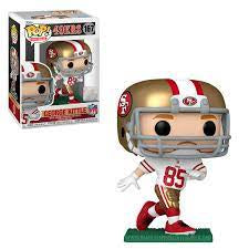 Funko POP! Football: San Francisco 49ers White Jersey - George Kittle #167 Vinyl Figure