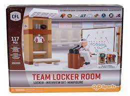 OYO Sports - CFL Team Locker Room - Interview Set Buildable Mini Figure - 115 pcs