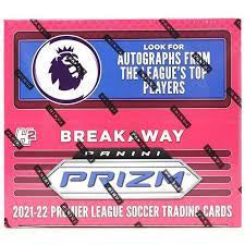 2021-22 Panini Prizm Premier League EPL Soccer Breakaway Box
