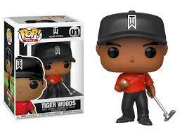 Funko POP! Golf: Tiger Woods - #01 Vinyl Figure (Red Shirt) Vinyl Figure