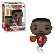 Funko POP! Basketball: Magic Johnson - #136 - NBA Legends All-Stars (Red Jersey)(Special Edition)