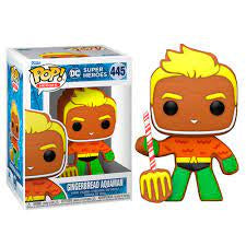 Funko POP! Heroes: DC Super Heroes - Gingerbread Aquaman #445 Vinyl Figure