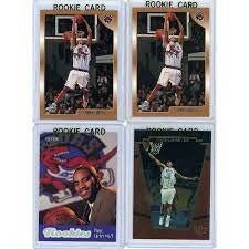1998-99 Vince Carter in Toronto Raptors Jersey Rookie Card (1x Randomly Selected RC, May Not Be In Picture)