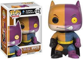 Funko POP! B: DC Comics Super Heroes - Two-Face Impopster  #123 Vinyl Figure