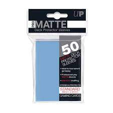 Ultra Pro Standard Pro Matte Deck Protector Card Sleeves 50ct - Light Blue