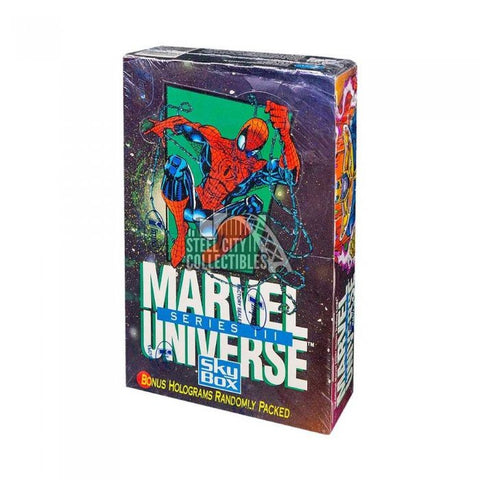 1992 Skybox/Impel Marvel Universe Series 3 (III) Hobby Box - Impel