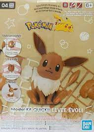Pokemon Model Kit Quick! #04 - Eevee [Bandai Spirits]