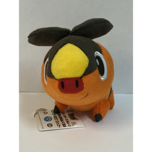 Pokemon Sun & Moon Tepig Round Manmaru 5" Plush [Banpresto]