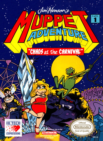 Muppet Adventure Chaos at the Carnival - NES (Pre-owned)