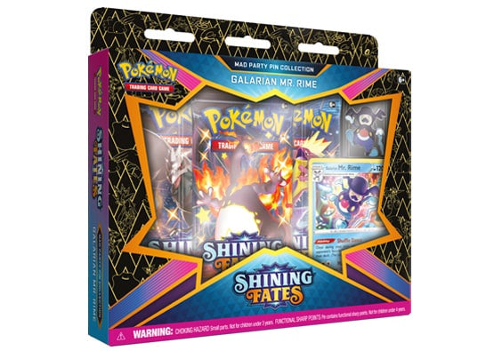 Pokemon: Shining Fates - Mad Party Pin Collection - Galarian Mr. Rime