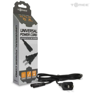 PS4/PS3 Slim/ PS2/ PS1/ Xbox/ Dreamcast Tomee Universal AC Cable (Retail) - Universal