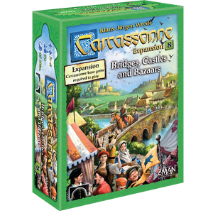 Carcassonne Expansion 8 Bridges, Castles & Bazaars