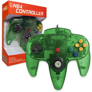 N64 Old Skool Wired Controller Nintendo 64 (Jungle Green)
